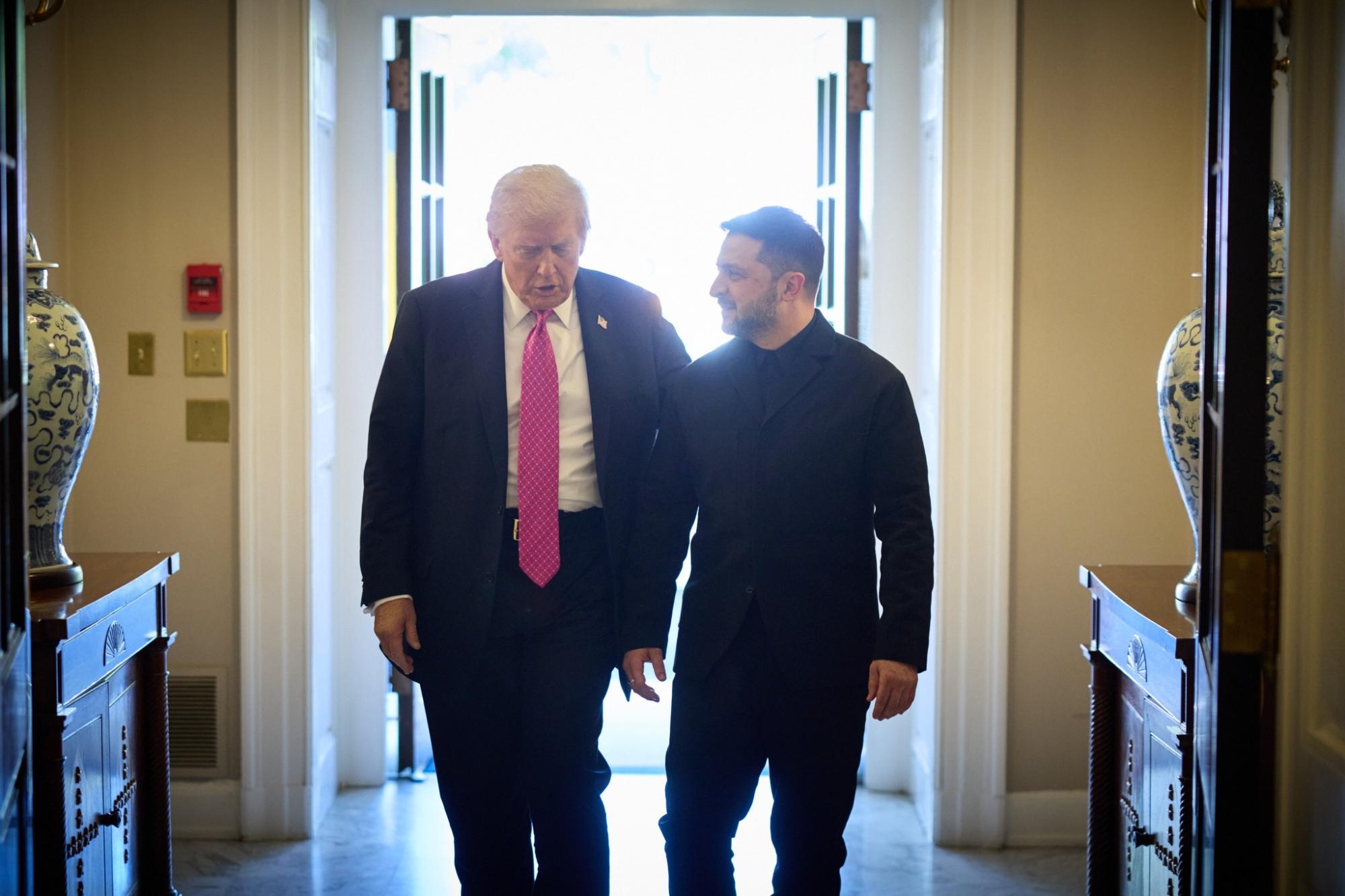 Зеленський спростував чутки про напруженість під час зустрічі із Трампом у жовтні